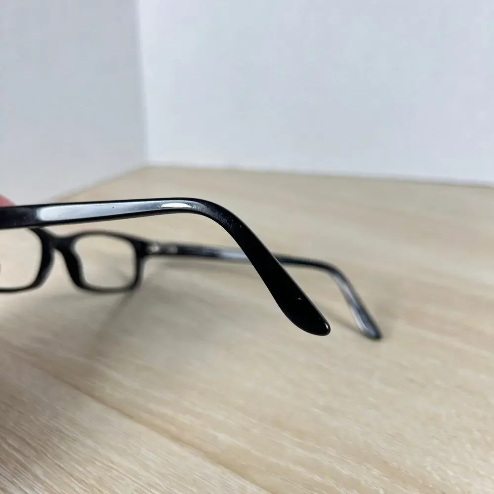 Ray-Ban RB5187 2000 Eyeglasses Black Rectangular Full Rim Frames Only 50-16-140